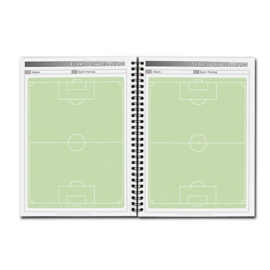 Tactiek planner Voetbal Pro - 30 pagina's