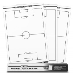 Tactiek folie Zelfklevend Voetbal -55x83cm (20st)