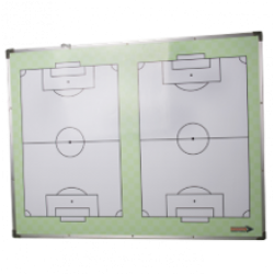 Double Pitch Coachbord Voetbal - 120x90 cm