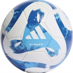 Training Bal Adidas Tiro League Thermal Bonded Blauw/Wit - Maat 5