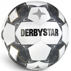 Training Bal Derbystar Brillant TT Wit/Zilver - Maat 5