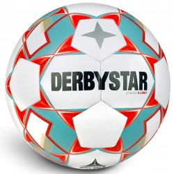 Training Bal Derbystar Stratos Super Light Wit/Oranje/Grijs - Maat 5