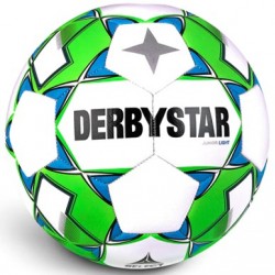 Training Bal Derbystar Junior Light Wit/Groen/Blauw - Maat 5