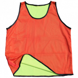 Training Hesje Reversible Rood/Geel (10 stuks)