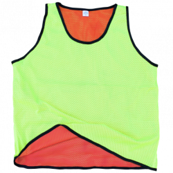 Training Hesje Reversible Rood/Geel (10 stuks)