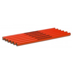 Slalom stangen 25mm - 100 cm (Rood)