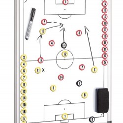 Magnetisch Coachbord Voetbal Enkelzijdig 45x60cm