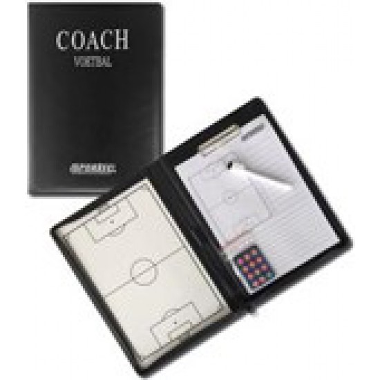 Coachbord Voetbal Luxe met clip Magnetisch 52x36cm